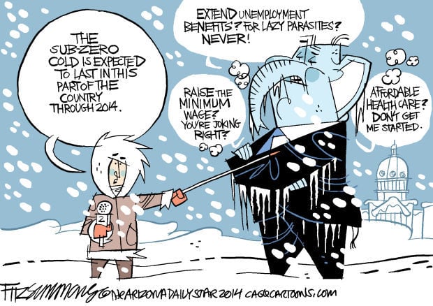 Daily Fitz Cartoon: Really cold